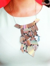Cd Statement Necklace
