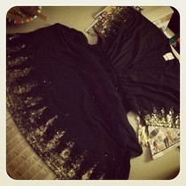 Glitter Edged Dress