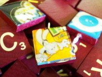 Scrabble Tile Charms