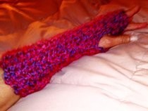 Crocheted Fingerless Gloves/Armwarmers