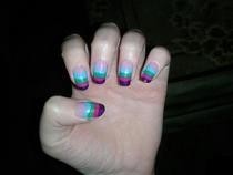 Muli Coloured Nails 