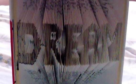 Book Origami: Dream