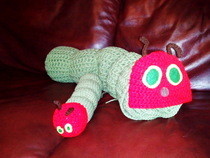 The Very Hungry Caterpiller Crochet Blanket And Toy