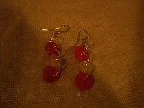 Button Earrings