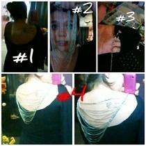Sexy Back Chain Shirt