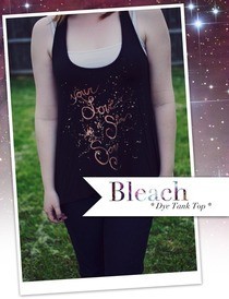 Bleach Dye Tank Top
