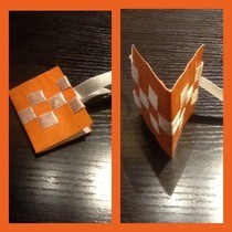 Ribbon Woven Greeting Card