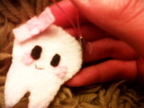Kawaii Tooth Plushie