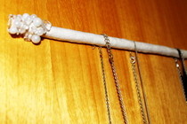 Vintage Looking Necklace Holder