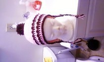 Cute Striped Toddler Hat