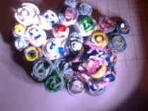 Recycled Magazine Hair Clip