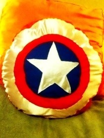 Captain America Pillow