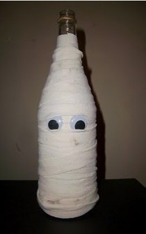 Mummy Vase Or Candle Holder