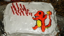 Charmander Cake