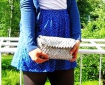 Newspaper Clutch