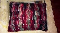 Basket Weave Crochet Pillow
