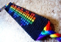 Rainbow Hearts Bracelet
