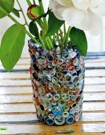 Ring Around The Rosy Vase