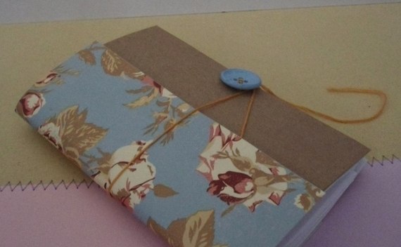Mini Pocket Notebook From A Cereal Box