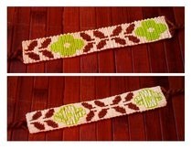 Flower And Leaves Bracelet