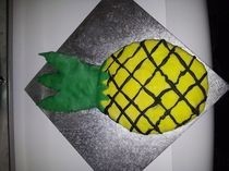Psych Inspired Pineapple Cake