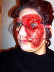 Bloody Heart Eye Patch