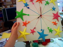 Star Spangled Clock