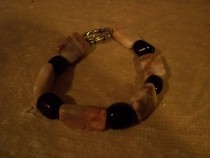 Stone And Bead Bracelet