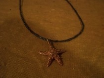 Sparkly Starfish Necklace