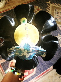 Vinyl Record Bowl