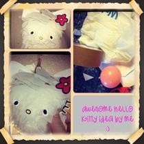"Trashy" Hello Kitty Hanging Ball