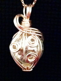 Wire Wrapped Marble