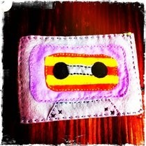 Felt Cassette Tape Ipod Case