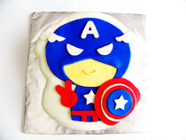 Captain America Pistachio Cake