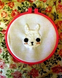 Rabbit Embroidery 