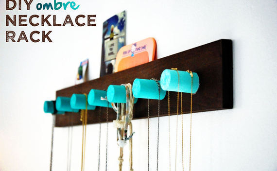 Ombre Necklace Rack