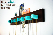 Ombre Necklace Rack