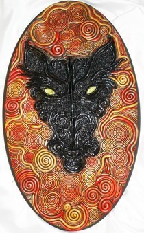 Once Started Off As A Wolf Is Now A Dragon