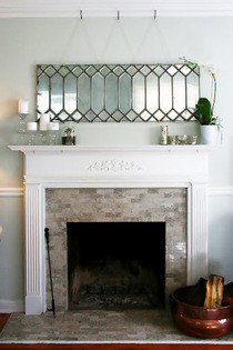 Repurposed Window Mirror