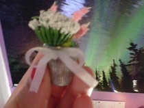 Thimble Flower Necklace