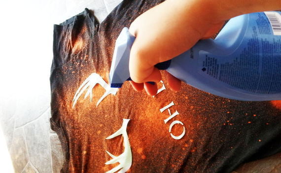 Stencil Bleached Tee
