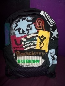 Diy Patched School Bag