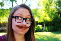 Crocheted Mustache