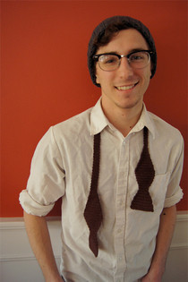 Crocheted Bow Tie