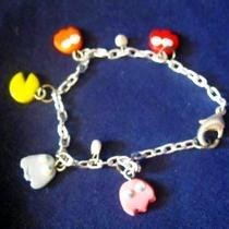 Pacman Charm Bracelet