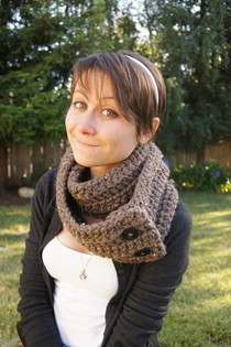 Crocheted Infinity Scarf