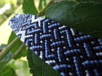 Blue Celtic Bracelet