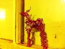 Copper Wire Figurines.