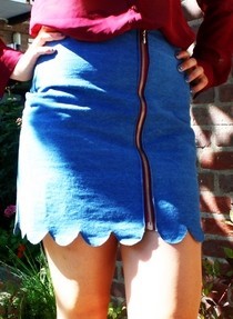 Scalloped Skirt