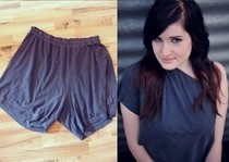 Pyjama Shorts To Asymmetrical Top